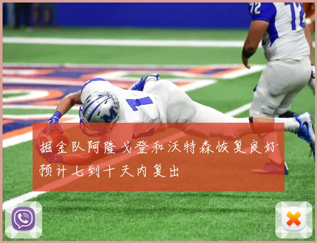 掘金队阿隆戈登和沃特森恢复良好预计七到十天内复出
